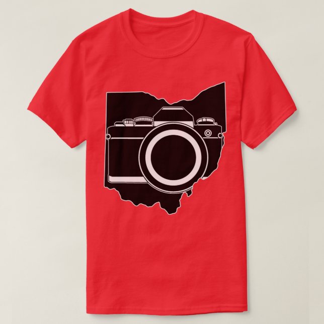 Camiseta Fotógrafo de Ohio (Diseño del anverso)