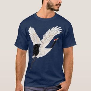 Camiseta Fotógrafo de pájaro blanco mirando grano de nieve