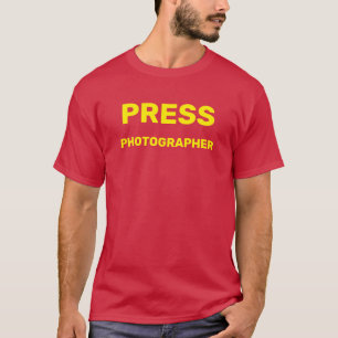 CAMISETA FOTÓGRAFO DE PRENSA