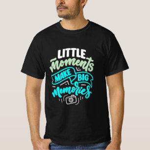 Camiseta Fotógrafo de Recuerdos de viaje