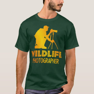 Camiseta Fotógrafo de vida salvaje Safari Viaje de vacacion