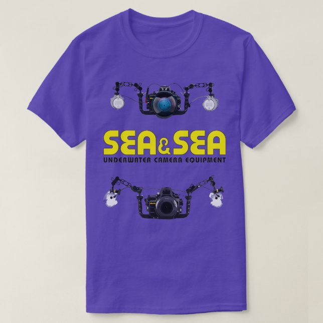 CAMISETA FOTÓGRAFO DEL MAR SUBMARINO (Diseño del anverso)