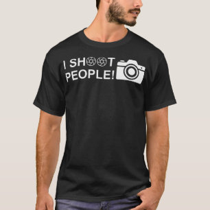 Camiseta Fotógrafo Divertido Cámara Fotografía Disparo Gent