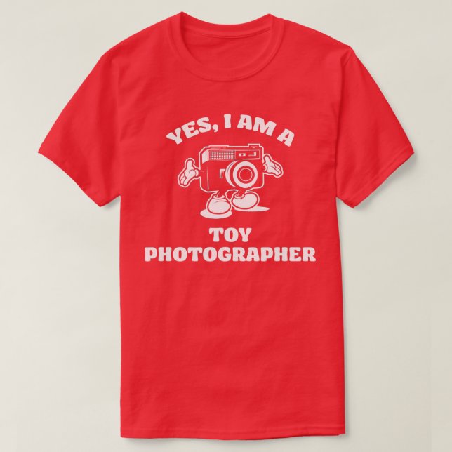 Camiseta Fotógrafo en miniatura Cámara Arti (Diseño del anverso)