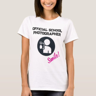 Camiseta Fotógrafo escolar