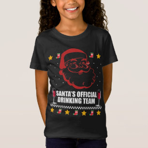 Camiseta Fotógrafo favorito de Santa Claus Navidades feos s