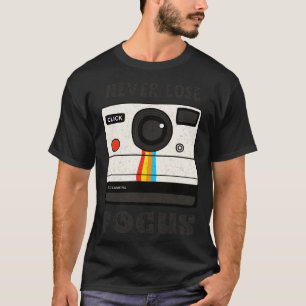 Camiseta Fotógrafo Foco 70 Cámara fotográfica Vintage