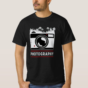 Camiseta Fotógrafo fotográfico cámara entrega un regalo div