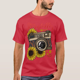 Camiseta Fotógrafo fotográfico de cámara