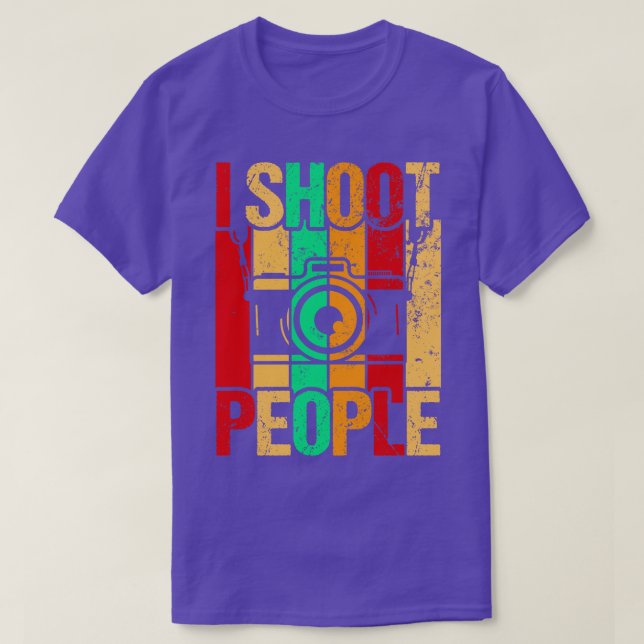 Camiseta Fotógrafo Fotográfico Para Fotógrafos 1 (Diseño del anverso)
