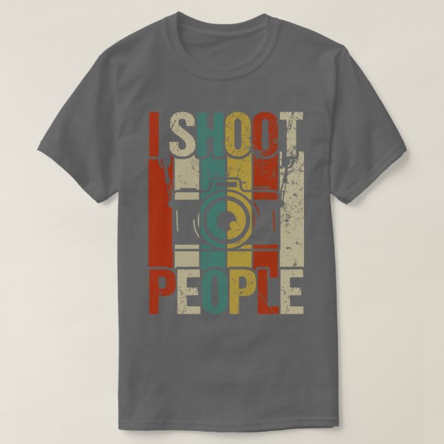 Camiseta Fotógrafo Fotográfico Para Fotógrafos 1 (Diseño del anverso)