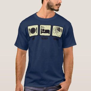 Camiseta Fotógrafo gracioso de Eat Sleep Shoot