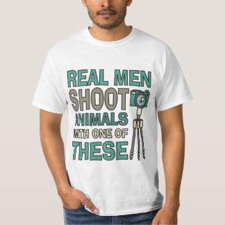 Camiseta Fotógrafo gracioso de Real Men