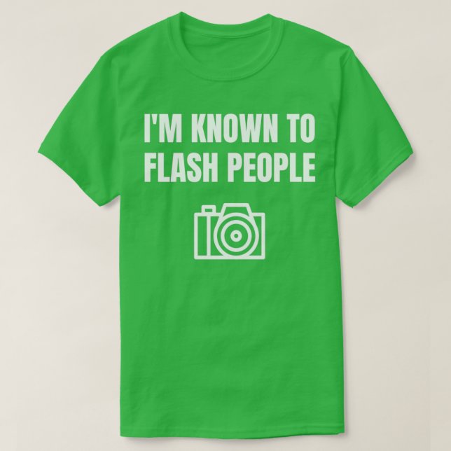 Camiseta Fotógrafo Gracioso Me Da Conocido Por La Gente De  (Diseño del anverso)