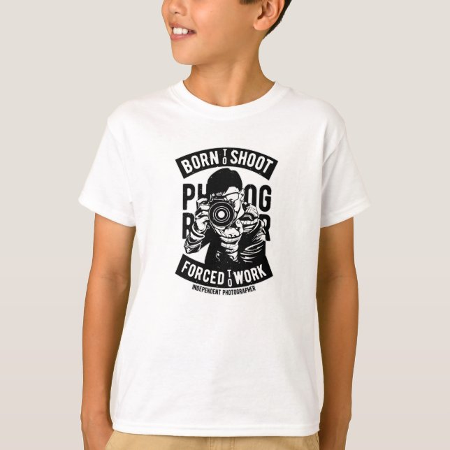 Camiseta Fotógrafo independiente (Anverso)