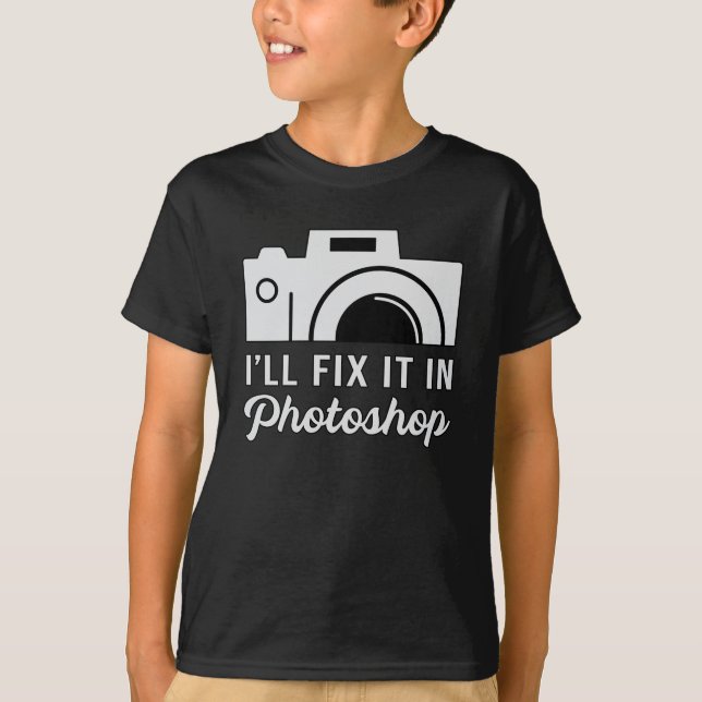 Camiseta Fotógrafo Lens Camera Gratis (Anverso)