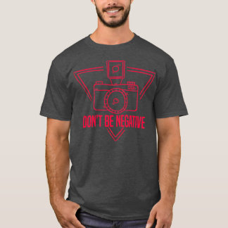 Camiseta Fotógrafo no es una tormenta profesional negativa