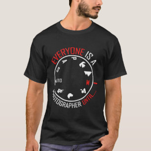 Camiseta Fotógrafo obsequio gracioso por fotografía de cama