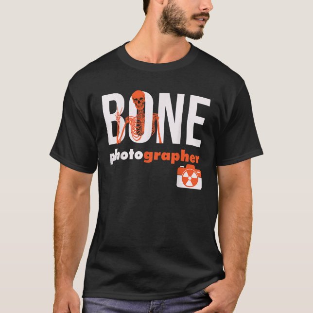 Camiseta Fotógrafo óseo Wheel Tech Radiology X Ray Tech (Anverso)