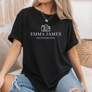 Camiseta Fotógrafo personalizado fotografía personalizada f