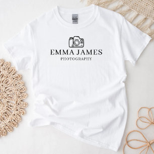Camiseta Fotógrafo Personalizado Fotografía Personalizada F