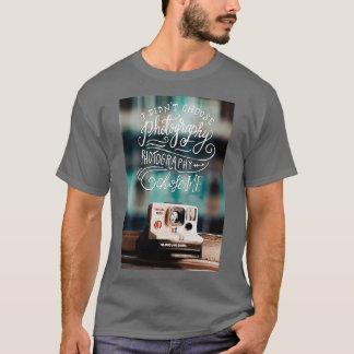 Camiseta Fotógrafo que no elegí fotografía fotográfica