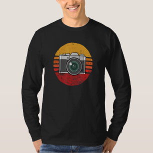 Camiseta Fotógrafo retro de cámara de época