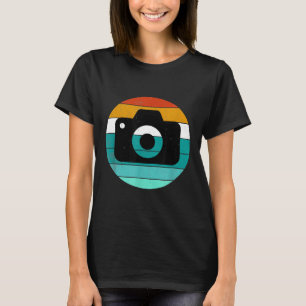 Camiseta Fotógrafo retro vintage fotografia cámara