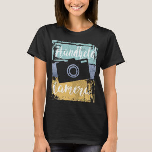 Camiseta Fotógrafo Tee - Cámara Retro Vintage
