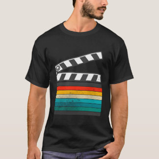 Camiseta Fotógrafos de cine retro Videógrafos Edi