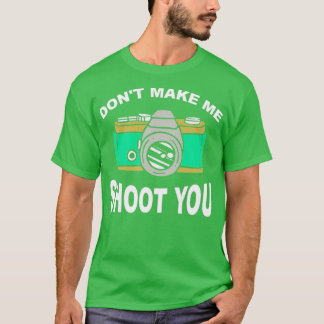 Camiseta Fotógrafos divertidos que fotografían en hombres n