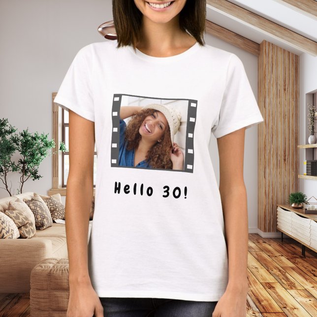 Camiseta Fotomontaje de personalizado de cumpleaños mujeres (Subido por el creador)