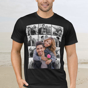 Camiseta Fotomontaje Recortado Para Pareja