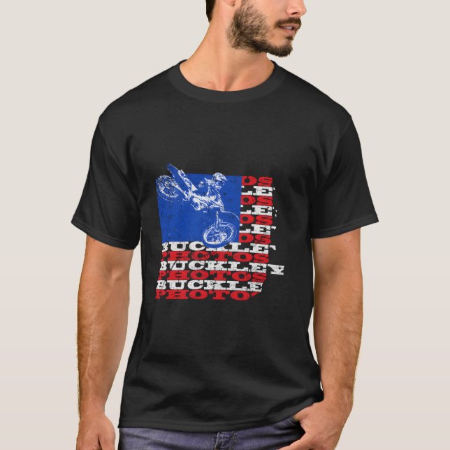 Camiseta Fotos de Buckley 4 de julio (Anverso)