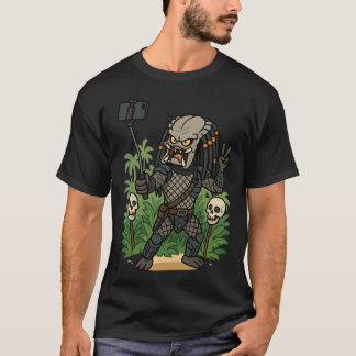 Camiseta Fotos de caza de depredadores vintage