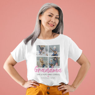 Camiseta Fotos de la abuela personalizada 4