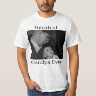 Camiseta Fotos de la familia del abuelo más grande de todos