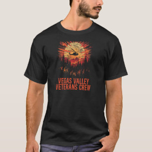Camiseta Fotos de la tripulación de los veteranos de Vegas