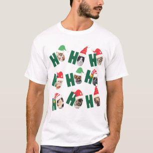 Camiseta Fotos de nueve Mascotas de la familia moderna Cute