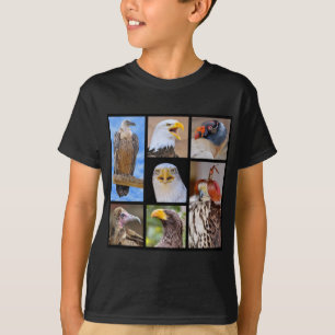 Camiseta Fotos de pájaros de presa