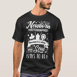 Camiseta Fotos de recién nacidos de bebés fotógrafos