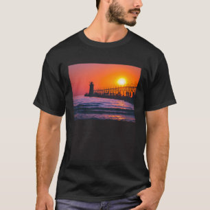 Camiseta Fotos del MDP al atardecer en las costas de South 