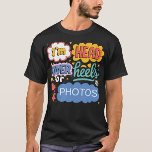 Camiseta Fotos Divertidas Estética Arte Pop Retro Para Cáma