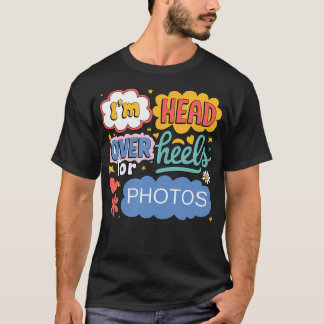 Camiseta Fotos Divertidas Estética Arte Pop Retro Para Cáma