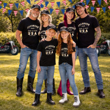 Fotos Familiares del 4 de Julio Personalizadas Bor