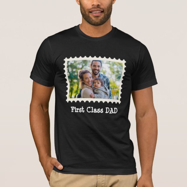 Camiseta Fotos horizontales de la primera clase DAD Mejor p (Anverso)