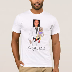 Camiseta Fotos personalizadas y texto escrito a mano de Pap