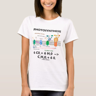 Camiseta Fotosíntesis (dióxido de carbono + Agua)