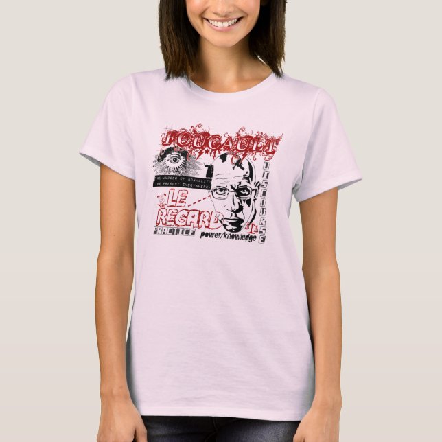 Camiseta Foucault - Le Regard (Anverso)