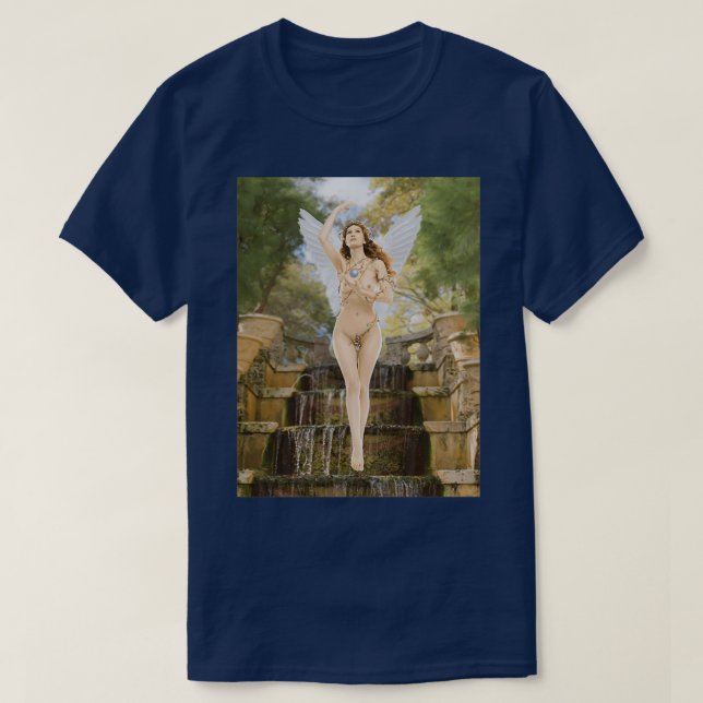 Camiseta Fountain Fairy (Diseño del anverso)